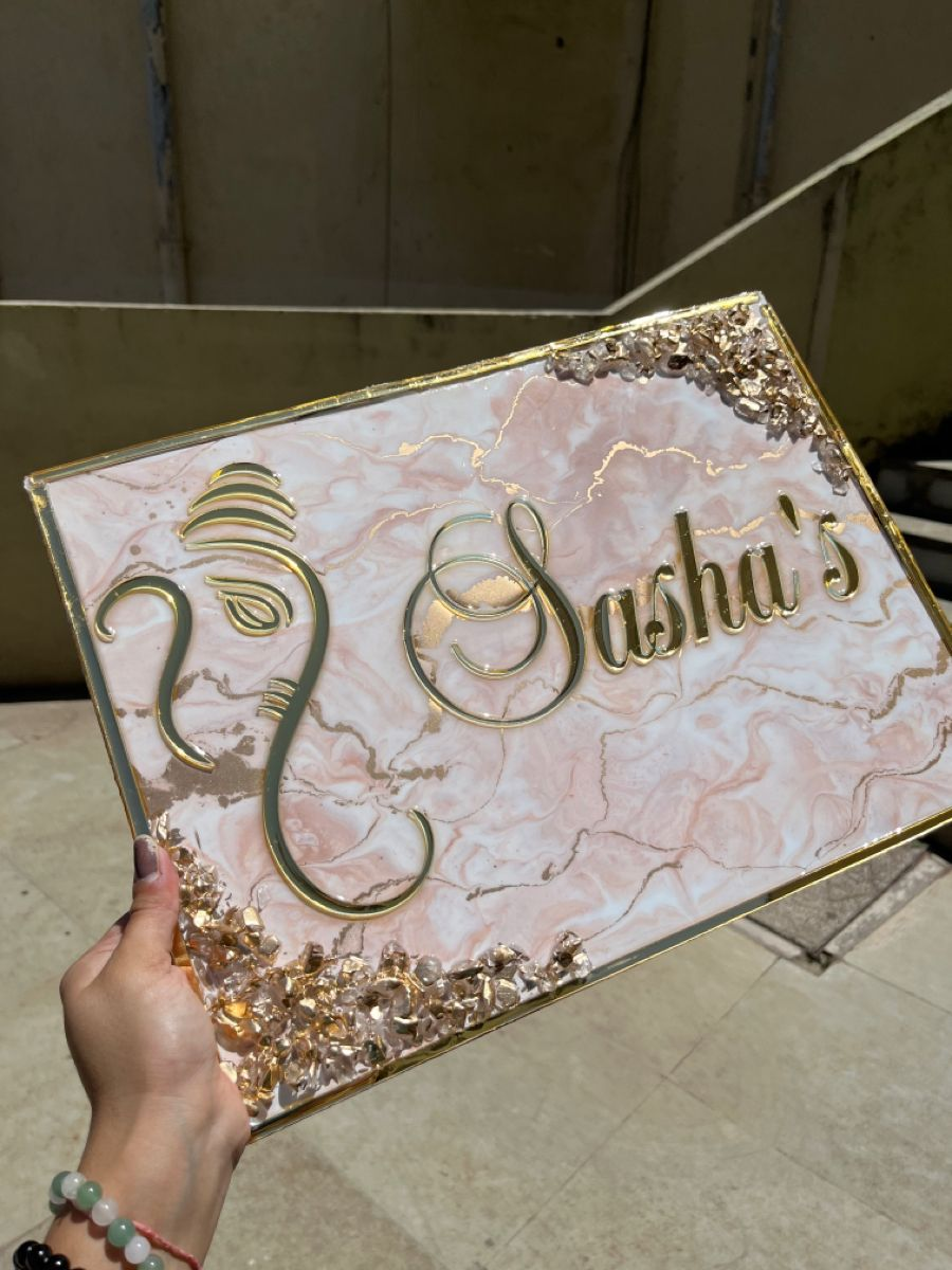 Luxury Name Plate
